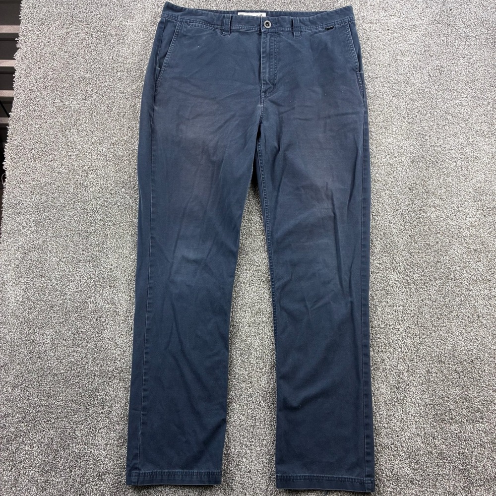 Travis‎ Mathew Chino Pants Mens 36x32 Blue Stretch Golf Casual Trousers